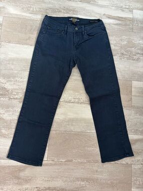 Lucky Brand Dark Navy Sweet Crop Jeans